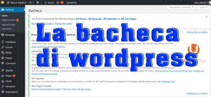 bacheca wordpress