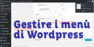 menu wordpress