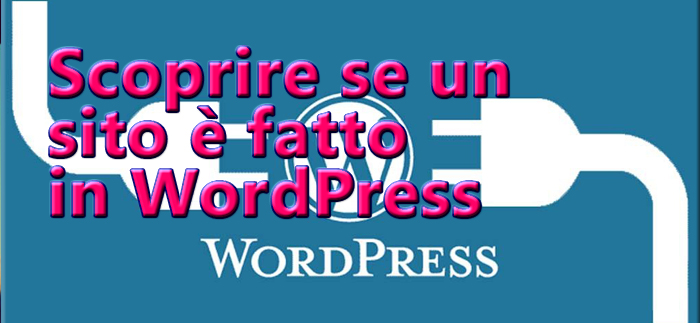 Come scoprire se un sito è fatto in WordPress, BuiltWith