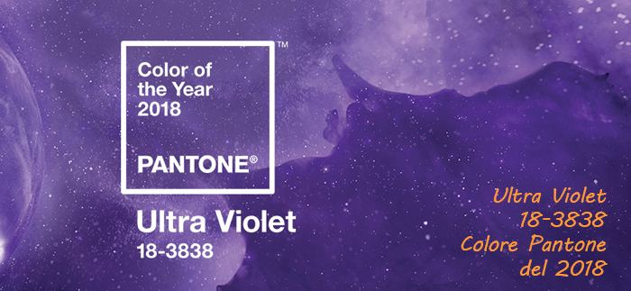 Pantone: il colore dell’anno 2018 è il 18-3838 Ultra Violet